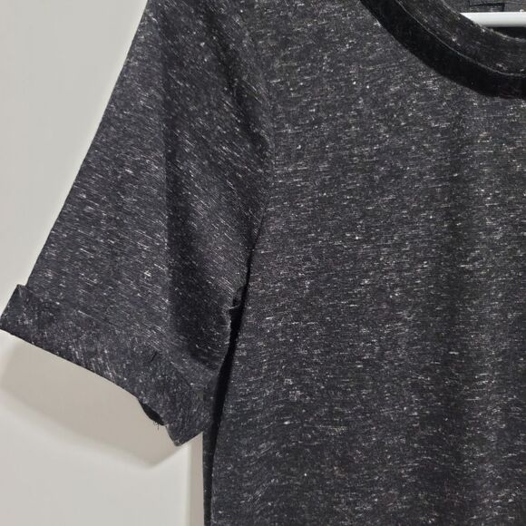 Elliot and vine black velvet trim crewneck tee - Picture 5 of 10